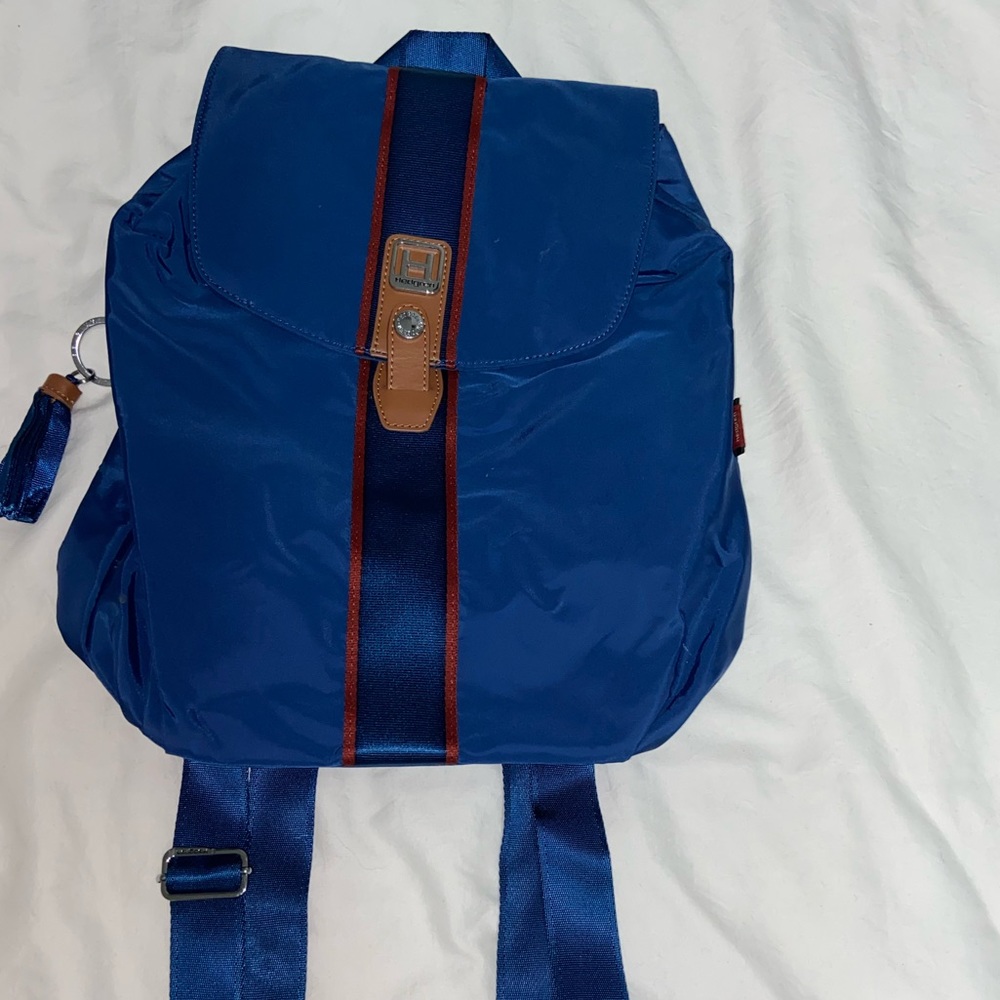 Hedgren Nylon Backpack - Royal Blue - Mini Backpack - Unisex